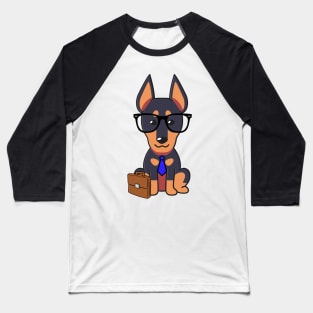 Funny alsatian is on the way to work Baseball T-Shirt